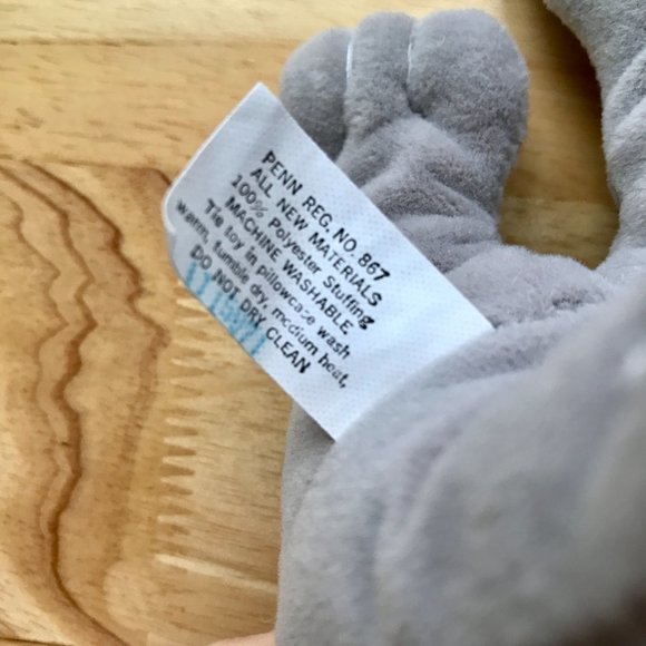 Vintage 1980s Tonka Pound Puppies Grey with Brown Spots 🐶 - Picture 11 of 14